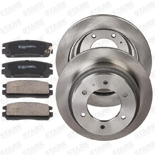 STARK Bremsenset Hinten Belüftet Ø313mm - Bremsscheiben und Beläge für OPEL Bild STARK Bremsenset Hinten Belüftet Ø313mm - Bremsscheiben und Beläge für OPEL