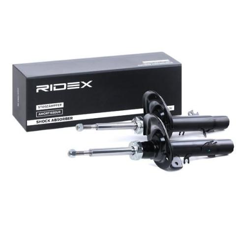 RIDEX 854S2214 2x Stoßdämpfer Federbein Gasdruck Vorne rechts links 520801 Bild RIDEX 854S2214 2x Stoßdämpfer Federbein Gasdruck Vorne rechts links 520801