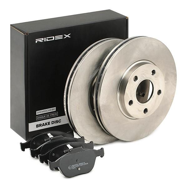 RIDEX Bremsenset Vorne Belüftet Ø278mm - Bremsscheiben und Beläge für FORD
