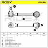 RIDEX 273C1663 Lenker Radaufhängung Querlenker Rear links rechts für HONDA Bild RIDEX 273C1663 Lenker Radaufhängung Querlenker Rear links rechts für HONDA