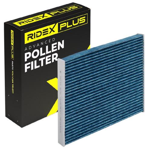 RIDEX PLUS 424I0628P Innenraumfilter Pollenfilter Aktivkohlefilter Höhe: 30 Bild RIDEX PLUS 424I0628P Innenraumfilter Pollenfilter Aktivkohlefilter Höhe: 30