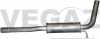 VEGAZ Mittelschalldämpfer für VW Polo Schrägheck (6R1, 6C1) Bild VEGAZ Mittelschalldämpfer für VW Polo Schrägheck (6R1, 6C1)