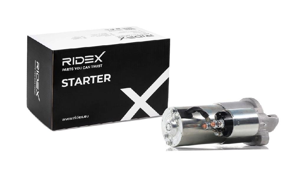 RIDEX Motor Starter/Anlasser 1,7kW für JEEP WRANGLER III (JK) für DODGE