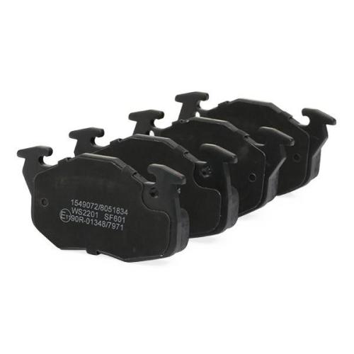 RIDEX Bremsbelagsatz Bremsbeläge Vorne passend für PEUGEOT 106 II Schrägheck Bild RIDEX Bremsbelagsatz Bremsbeläge Vorne passend für PEUGEOT 106 II Schrägheck