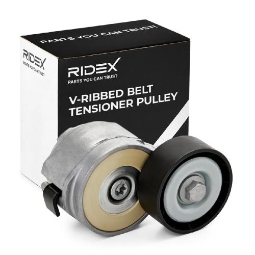 RIDEX 310T0043 Spannrolle Keilrippenriemen für OPEL ZAFIRA B (A05) 6000625263 Bild RIDEX 310T0043 Spannrolle Keilrippenriemen für OPEL ZAFIRA B (A05) 6000625263