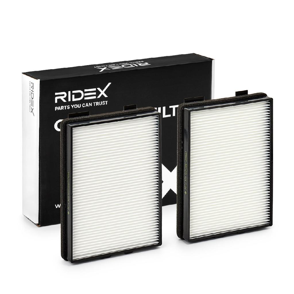 RIDEX 424I0251 Innenraumfilter Pollenfilter Höhe: 33 Breite: 202 Länge: 274