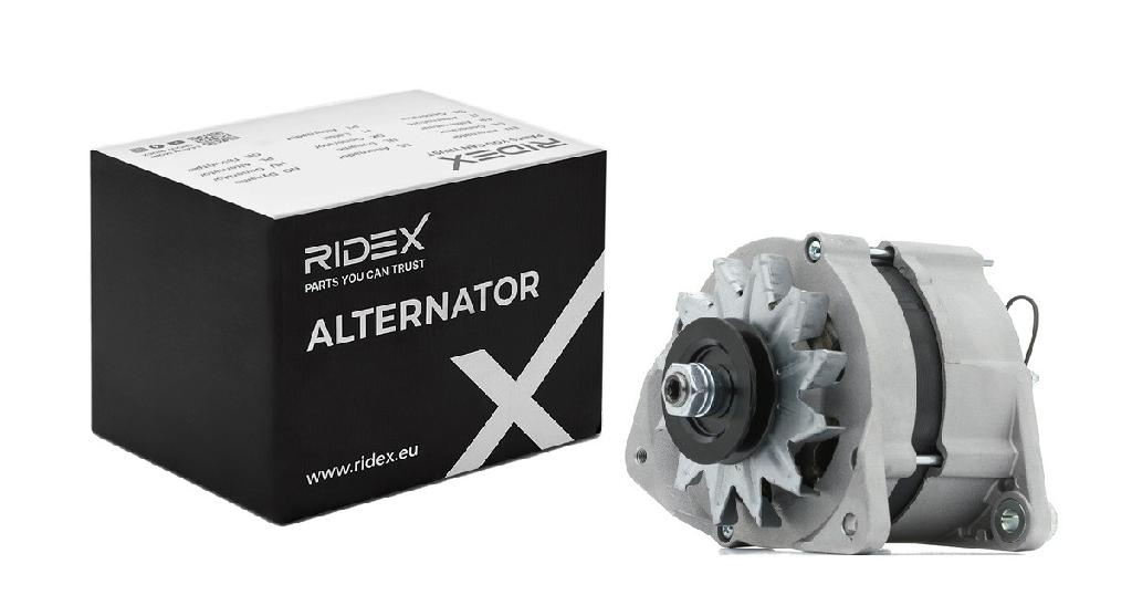 RIDEX 4G0135 Lichtmaschine 90A 14V Drehrichtung im Uhrzeigersinn mit für VW