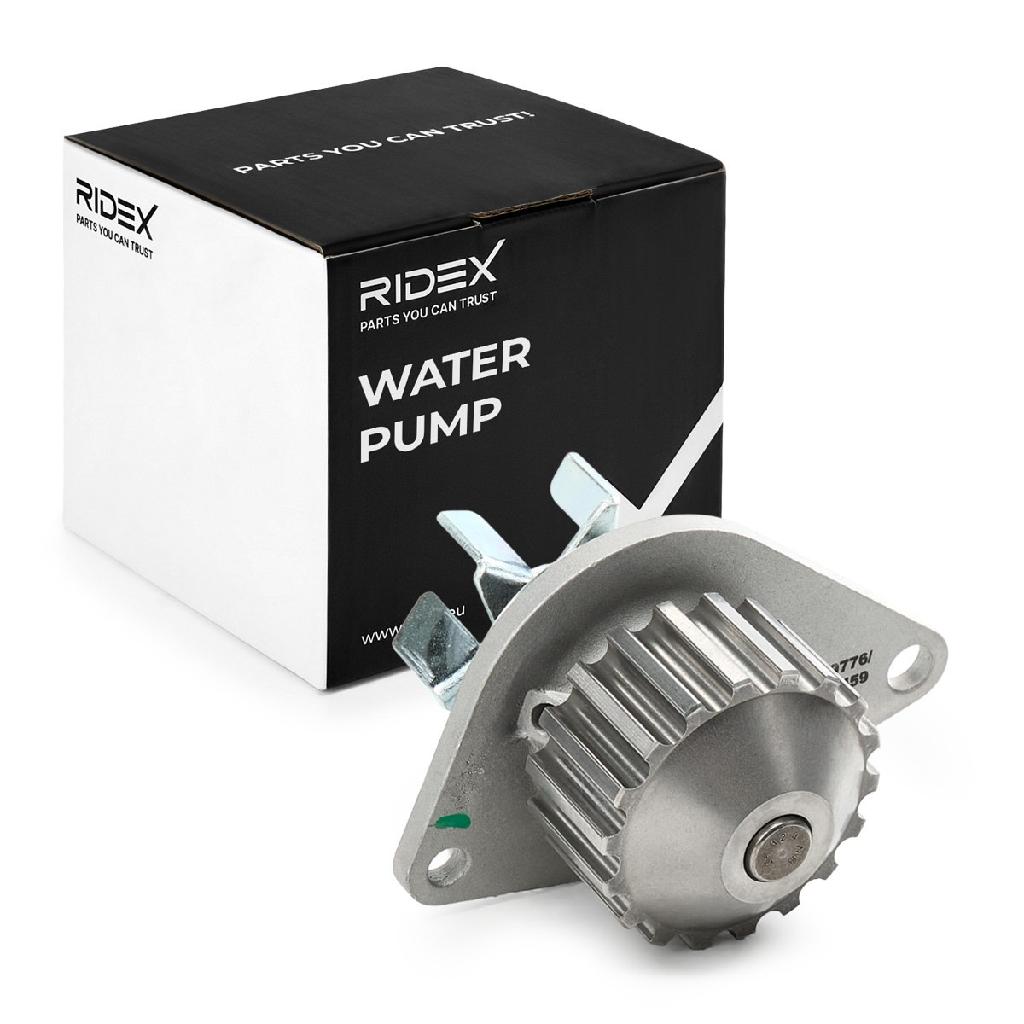 RIDEX 1260W0108 Kühlmittelpumpe Motorkühlung Wasserpumpe mechanisch 18-Zähn