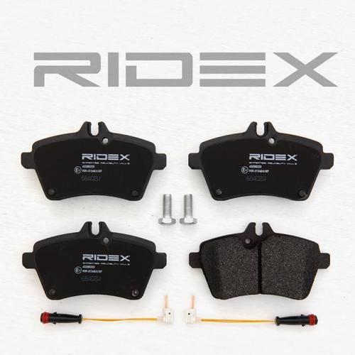 RIDEX Bremsbelagsatz Bremsbeläge Vorne passend für MERCEDES-BENZ A-Klasse (W169) Bild RIDEX Bremsbelagsatz Bremsbeläge Vorne passend für MERCEDES-BENZ A-Klasse (W169)