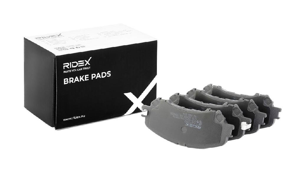 RIDEX Bremsbelagsatz Bremsbeläge Vorne für NISSAN Qashqai II (J11, J11)