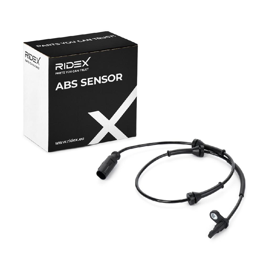 RIDEX ABS-Sensor 412W0824 Hinterachse beidseitig Sensorart: Hallsensor Anzahl