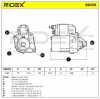 RIDEX Motor Starter/Anlasser 0,8kW für FIAT PANDA (169) 500 (312) GRANDE PUNTO Bild RIDEX Motor Starter/Anlasser 0,8kW für FIAT PANDA (169) 500 (312) GRANDE PUNTO