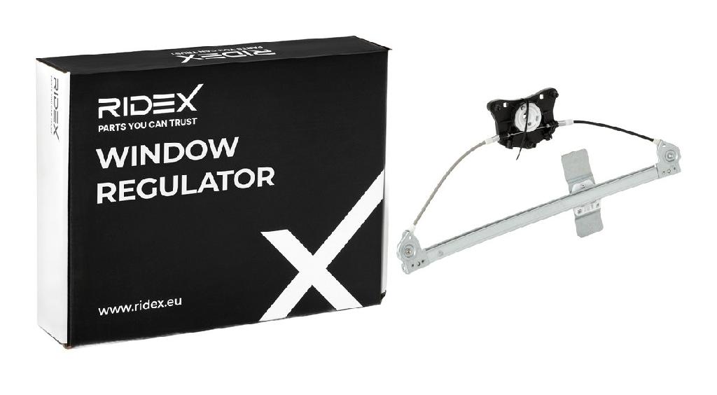 RIDEX 1561W0281 Fensterheber Hinten Rechts Elektrisch ohne Elektromotor für AUDI