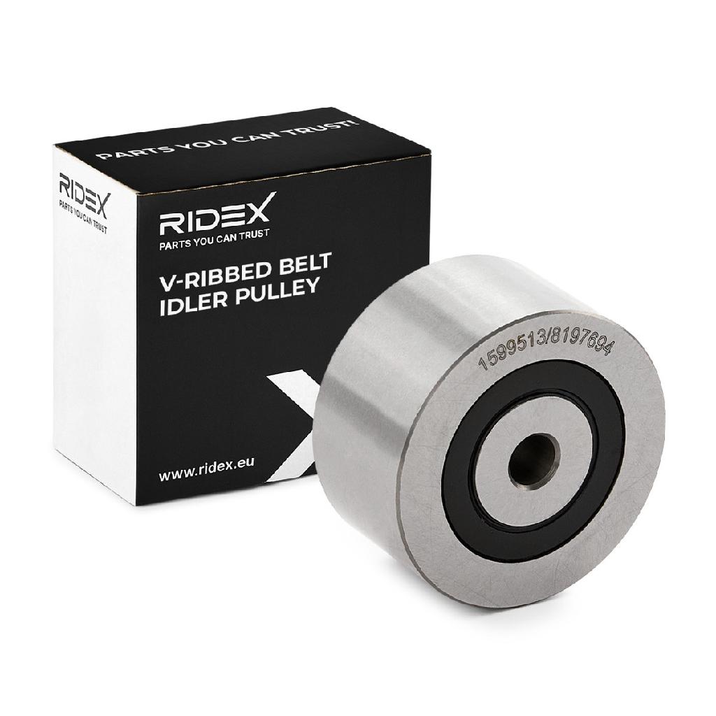 RIDEX Umlenk- / Führungsrolle Keilrippenriemen für RENAULT Clio 1I