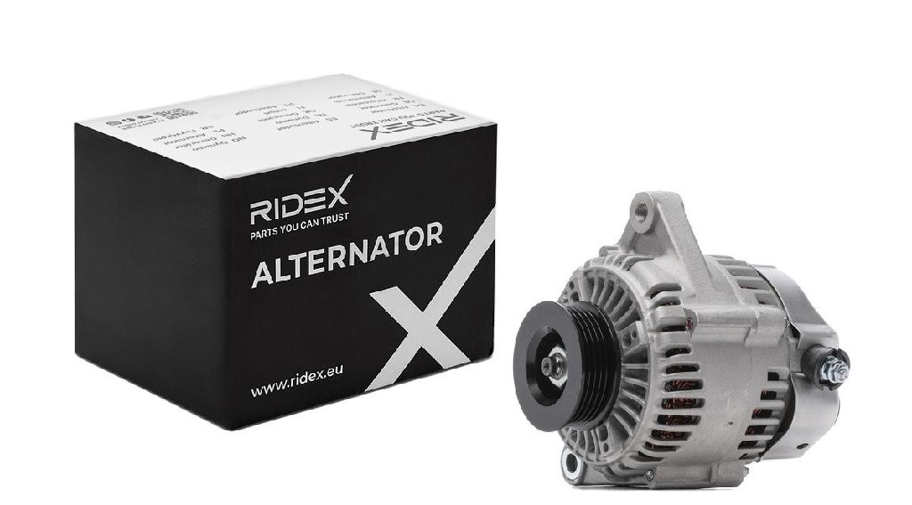 RIDEX 4G1280 Lichtmaschine 70A 12V Drehrichtung im Uhrzeigersinn mit für HONDA