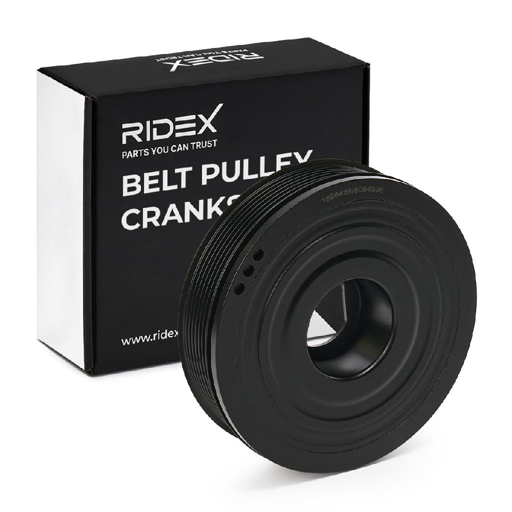 RIDEX 3213B0070 Riemenscheibe Kurbelwelle 151,5mm Kurbelwellenriemenscheibe
