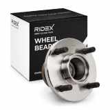 RIDEX 654W0669 Radlagersatz pro 1 Rad Hinten für FORD Fiesta Mk5 Schrägheck