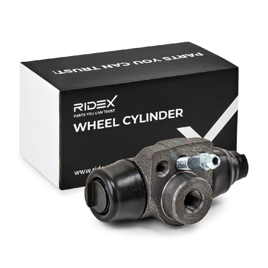 RIDEX 277W0015 1x Radbremszylinder Trommelbremse Radzylinder Hinten beidseitig