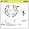 RIDEX Bremsbacken Satz für Trommelbremse Hinten ohne Hebel für RENAULT 281mm Bild RIDEX Bremsbacken Satz für Trommelbremse Hinten ohne Hebel für RENAULT 281mm