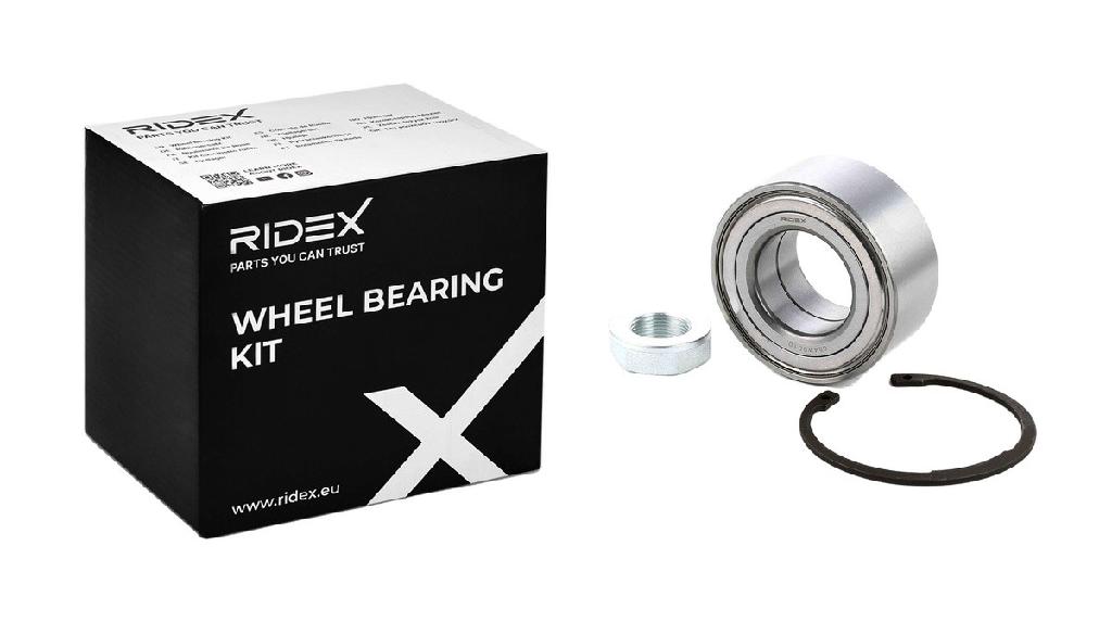 RIDEX 654W0010 Radlagersatz pro 1 Rad Vorne beidseitig passend für PEUGEOT