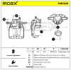 RIDEX 78B1628 Bremssattel Bremszange Vorne rechts für OPEL Corsa C Schrägheck Bild RIDEX 78B1628 Bremssattel Bremszange Vorne rechts für OPEL Corsa C Schrägheck