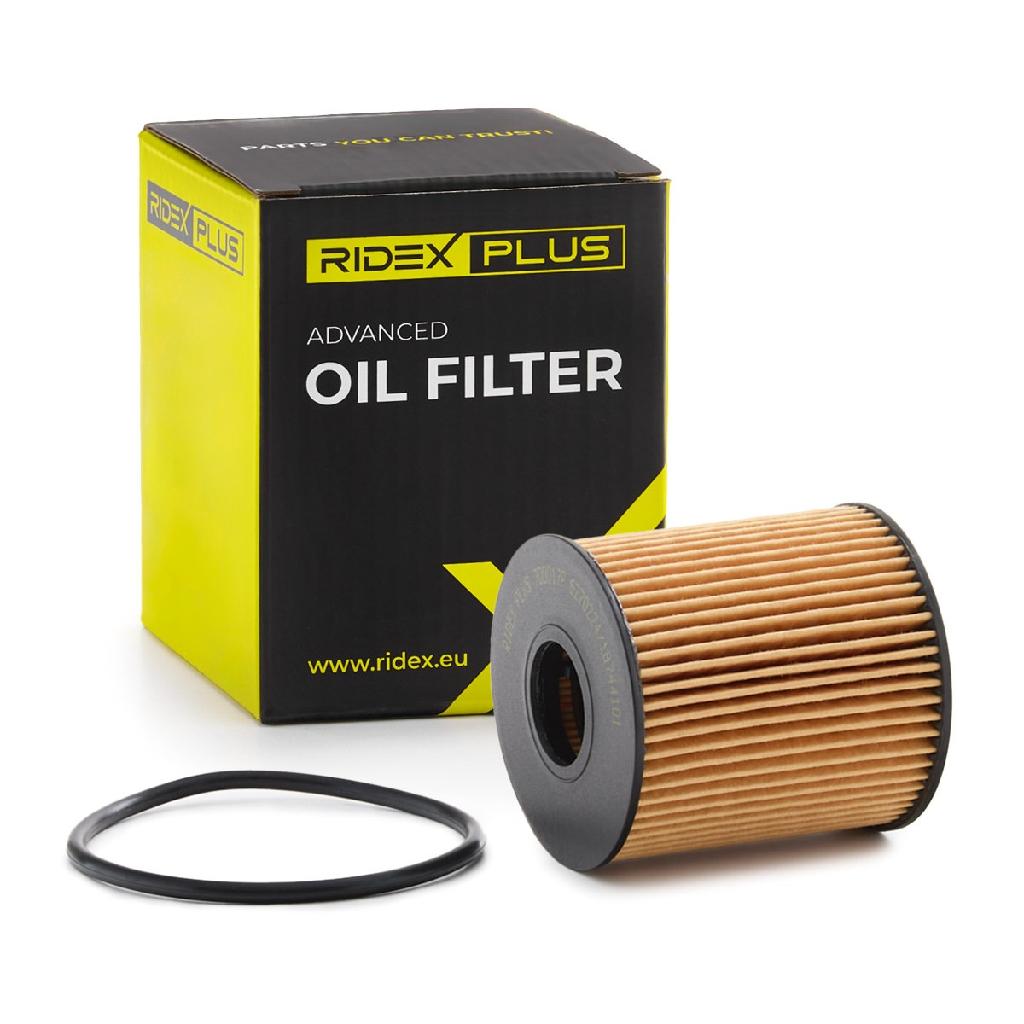 RIDEX PLUS Ölfilter Motorölfilter Filtereinsatz 7O0017P für FORD Kuga Mk2 (DM2)
