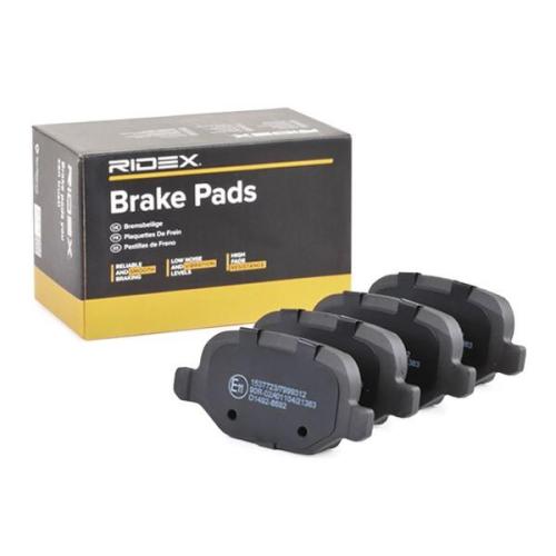 RIDEX Bremsbelagsatz Bremsbeläge Hinten für ALFA ROMEO 147 (937) für FIAT Linea Bild RIDEX Bremsbelagsatz Bremsbeläge Hinten für ALFA ROMEO 147 (937) für FIAT Linea