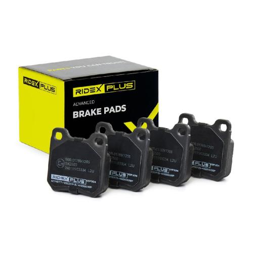 RIDEX PLUS Bremsbelagsatz Bremsbeläge Hinten für OPEL Omega B Limousine (V94) Bild RIDEX PLUS Bremsbelagsatz Bremsbeläge Hinten für OPEL Omega B Limousine (V94)