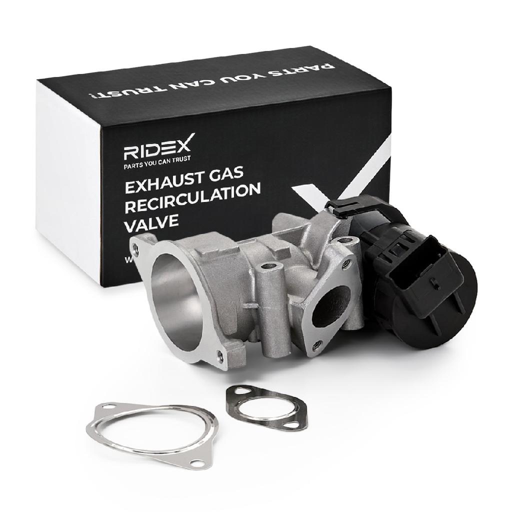 RIDEX 1145E0022 AGR-Ventil Abgasrückführungsventil mit Dichtungen für FORD