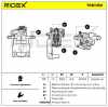 RIDEX 78B1050 Bremssattel Bremszange Hinten rechts für FIAT PANDA (169) für 11mm Bild RIDEX 78B1050 Bremssattel Bremszange Hinten rechts für FIAT PANDA (169) für 11mm