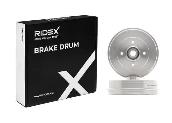 RIDEX 123B0156 2x Bremstrommeln Set Hinten InnenØ203,3mm AußenØ234,0mm Bild RIDEX 123B0156 2x Bremstrommeln Set Hinten InnenØ203,3mm AußenØ234,0mm