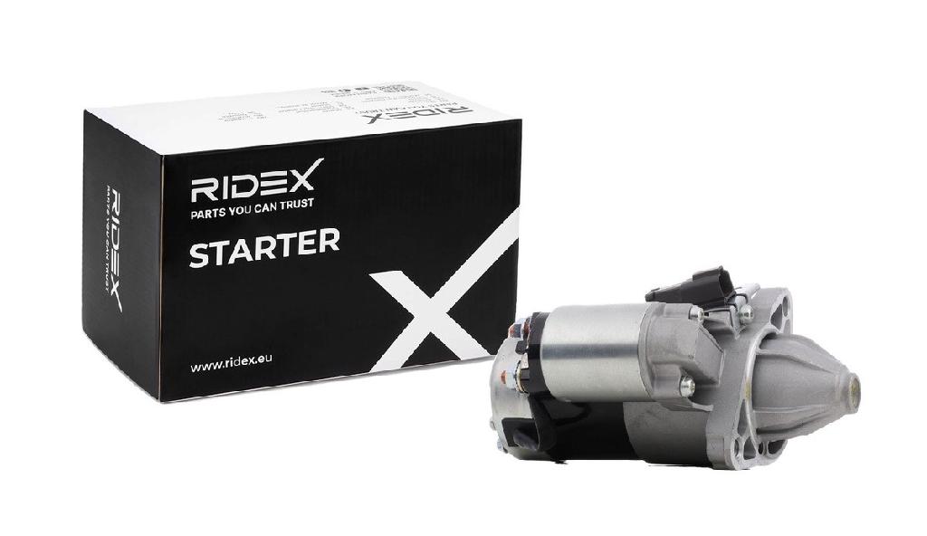RIDEX Motor Starter/Anlasser 1,2kW für NISSAN ALMERA II Hatchback (N16) PRIMERA