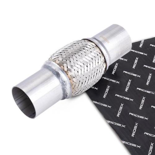 RIDEX Flexrohr Auspuff Abgasrohr Ø60,0mm 116mm Edelstahl 3971F0060 für BMW Bild RIDEX Flexrohr Auspuff Abgasrohr Ø60,0mm 116mm Edelstahl 3971F0060 für BMW