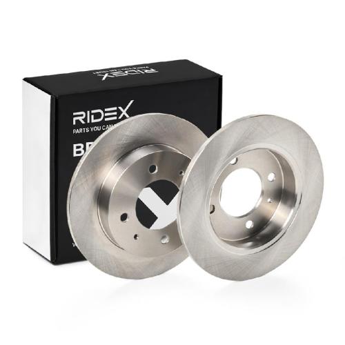 RIDEX 82B0711 2x Bremsscheiben Hinten Ø258mm voll für HYUNDAI COUPE (GK) Bild RIDEX 82B0711 2x Bremsscheiben Hinten Ø258mm voll für HYUNDAI COUPE (GK)