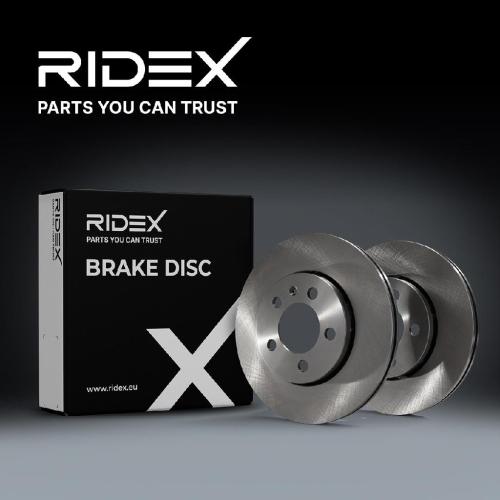 RIDEX 82B0655 2x Bremsscheiben Vorne Ø239mm voll für VW Golf 1II (1H1) Bild RIDEX 82B0655 2x Bremsscheiben Vorne Ø239mm voll für VW Golf 1II (1H1)