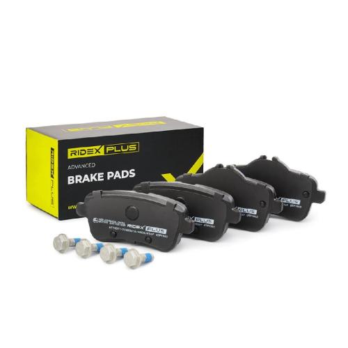 RIDEX PLUS Bremsbelagsatz Bremsbeläge Hinten passend für MERCEDES-BENZ A-Klasse Bild RIDEX PLUS Bremsbelagsatz Bremsbeläge Hinten passend für MERCEDES-BENZ A-Klasse