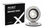 RIDEX 82B0471 2x Bremsscheiben Vorne Ø294,5mm Belüftet für SUZUKI