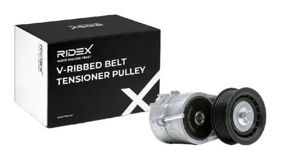 RIDEX 310T0501 Spannrolle Keilrippenriemen für VW Golf 5 Schrägheck (1K1) Bild RIDEX 310T0501 Spannrolle Keilrippenriemen für VW Golf 5 Schrägheck (1K1)