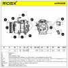 RIDEX A/C Kompressor für Klimaanlage Klimakompressor mit ID: VS16 mit 122mm Bild RIDEX A/C Kompressor für Klimaanlage Klimakompressor mit ID: VS16 mit 122mm