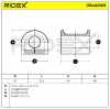 RIDEX 1334A0103 Stabilisatorlager Gummilager Lagerung Vorne Rechts Links für VW Bild RIDEX 1334A0103 Stabilisatorlager Gummilager Lagerung Vorne Rechts Links für VW