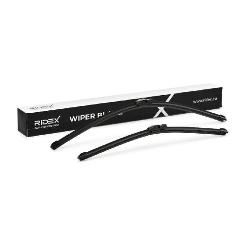 2x RIDEX Scheibenwischer Satz Wischerblätter Satz mit Spoiler Vorne Länge 1: Top Bild 2x RIDEX Scheibenwischer Satz Wischerblätter Satz mit Spoiler Vorne Länge 1: Top