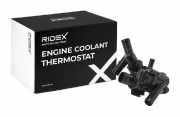 RIDEX 316T0305 Thermostat Kühlmittel Kühlwasserthermostat mit Gehäuse mit mit