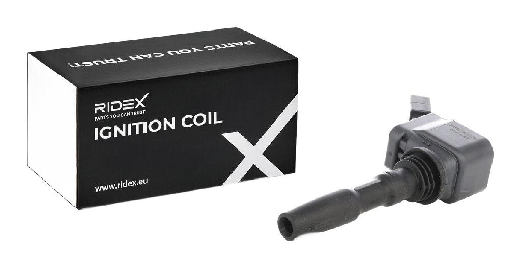 RIDEX 689C0262 Zündspule 12V für VW Golf 5II Schrägheck (5G1, BQ1, BE1, BE2)