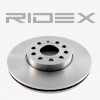 RIDEX 82B0028 2x Bremsscheiben Vorne Ø288mm Belüftet für VW 1K0615301K Bild RIDEX 82B0028 2x Bremsscheiben Vorne Ø288mm Belüftet für VW 1K0615301K
