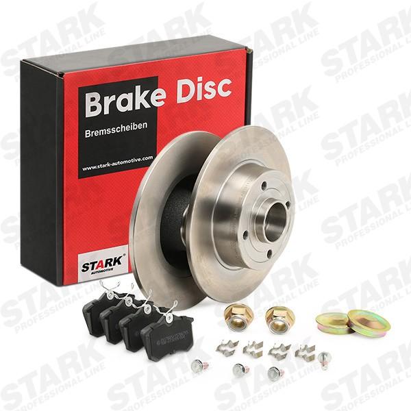 STARK Bremsenset Hinten Ø240mm - Bremsscheiben und Beläge für RENAULT