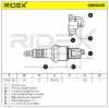 RIDEX 686S0011 Zündkerze Nickel Spanner Size: 20,8 Gewindelänge: 19 für VW Bild RIDEX 686S0011 Zündkerze Nickel Spanner Size: 20,8 Gewindelänge: 19 für VW