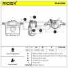 RIDEX 78B0996 Bremssattel Bremszange Vorne links für HONDA CIVIC VI Hatchback Bild RIDEX 78B0996 Bremssattel Bremszange Vorne links für HONDA CIVIC VI Hatchback