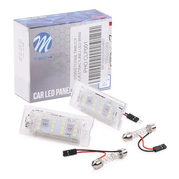 2x TECH CLP001 Kennzeichenbeleuchtung LED für BMW X3 (E83) X5 (E53)