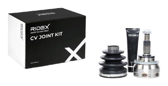 RIDEX 5J0172 Gelenksatz Antriebswelle Achswelle Vorne radseitig für RENAULT Bild RIDEX 5J0172 Gelenksatz Antriebswelle Achswelle Vorne radseitig für RENAULT