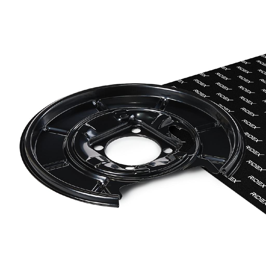RIDEX 1x Ankerblech / Spritzblech Hinten links passend für MERCEDES-BENZ